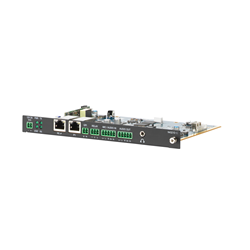 AMX NMX-ATC-N4321D-C Audio-over-IP Transceiver Card with Dante and AES67